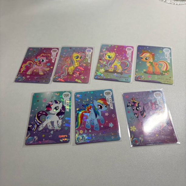 彩虹化小马宝莉卡片第二弹全套