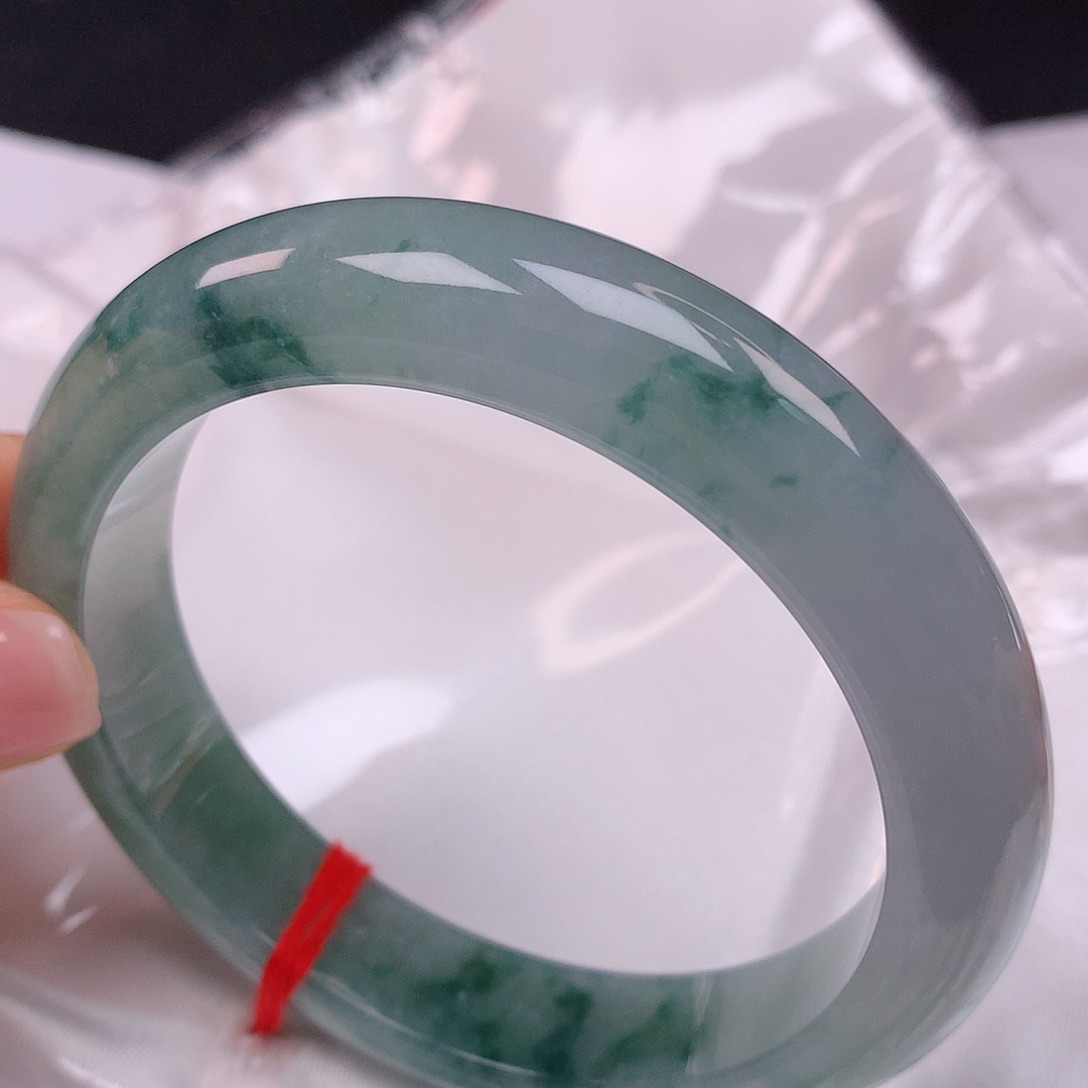【闪购商品】未镶嵌手镯翡翠57翡翠手镯