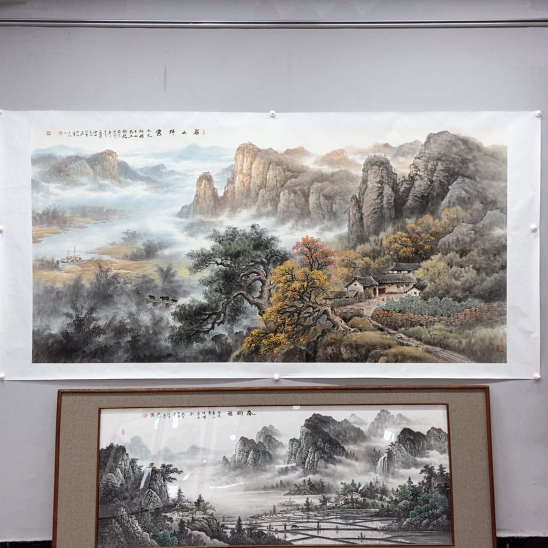 国画官*岘周顺良小八精品佳作