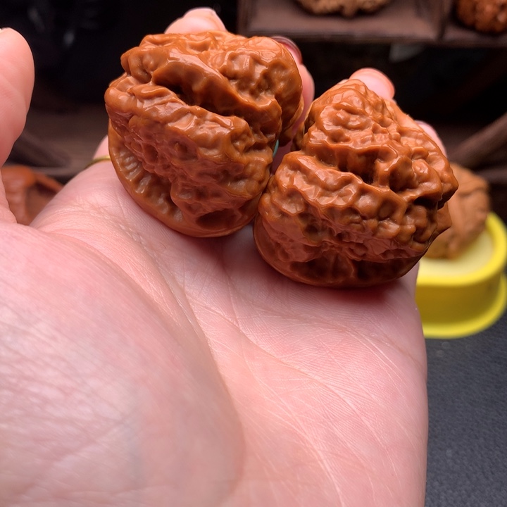 吊坠文玩核桃蛙蛙41