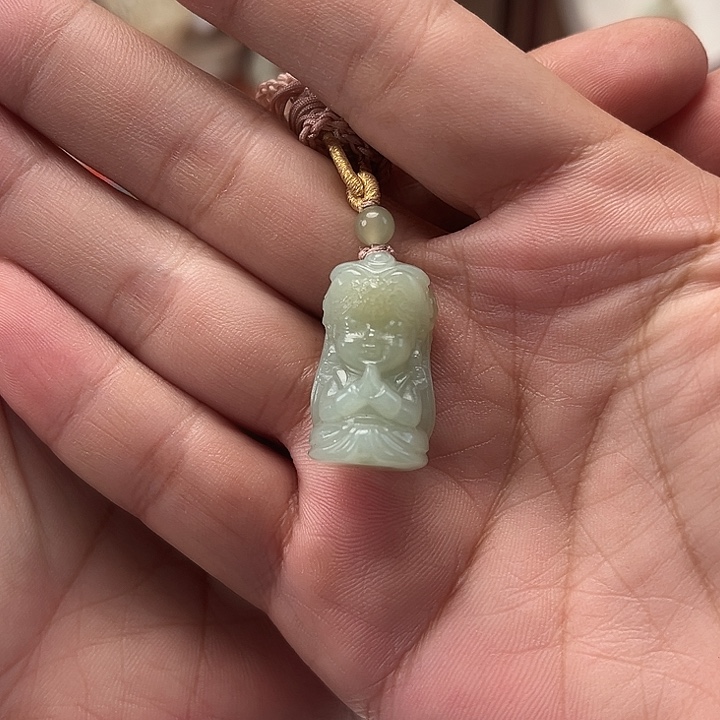 颈饰未镶嵌和田玉扎基拉姆