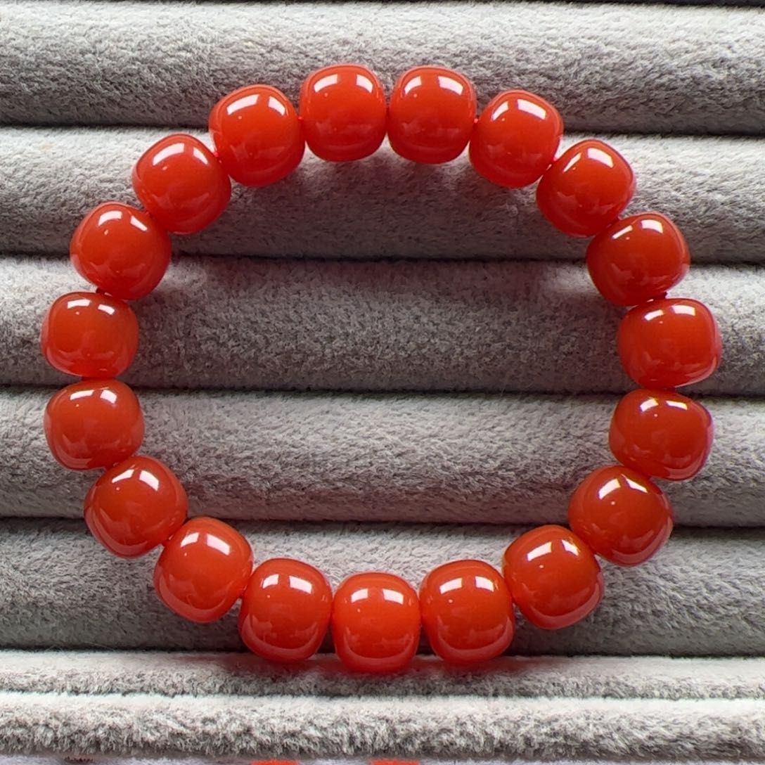 D***X南红玛瑙未镶嵌老型11mm
