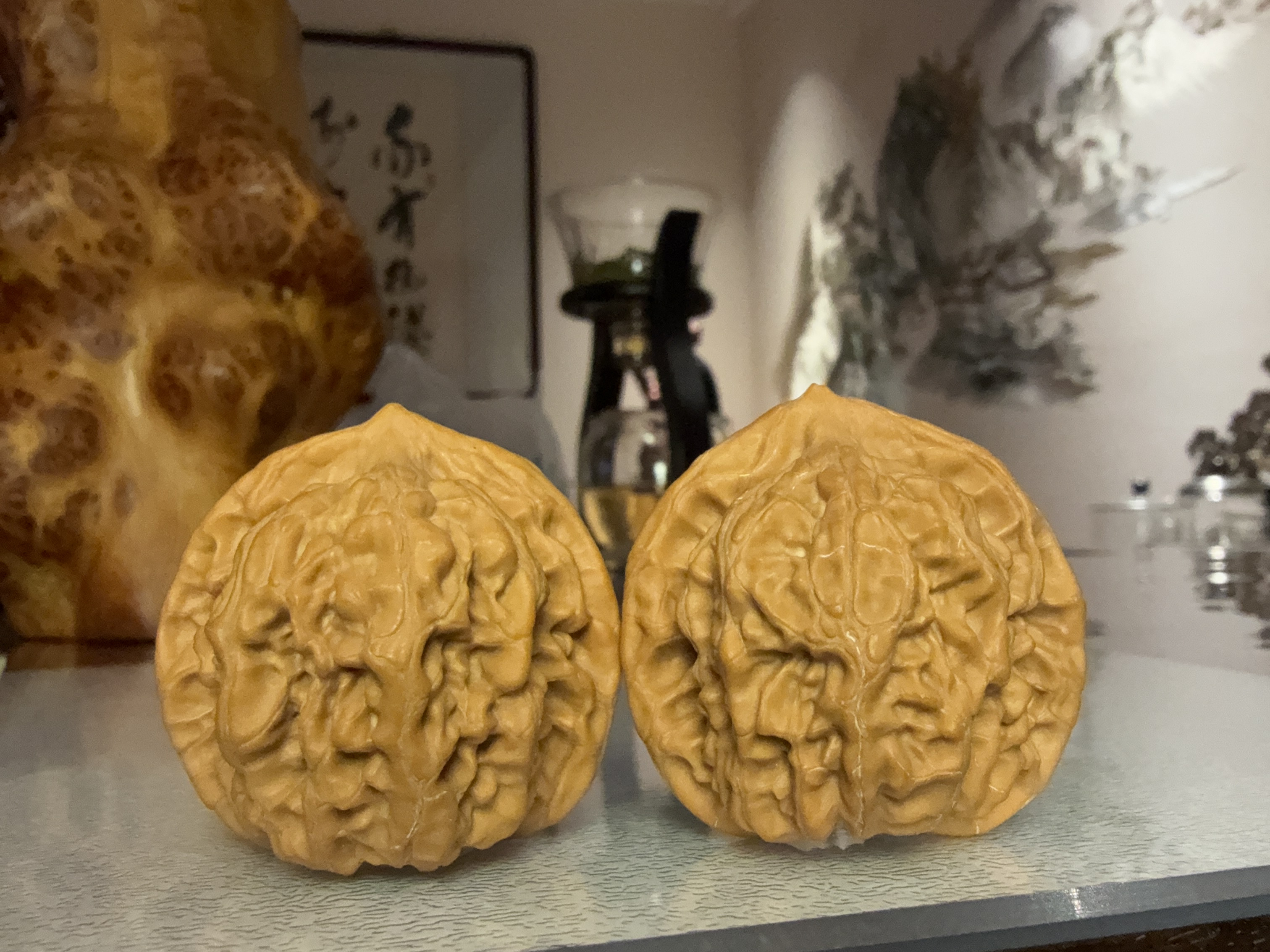 老孙家文玩核桃/如意狮子头（原树果、性价比对）