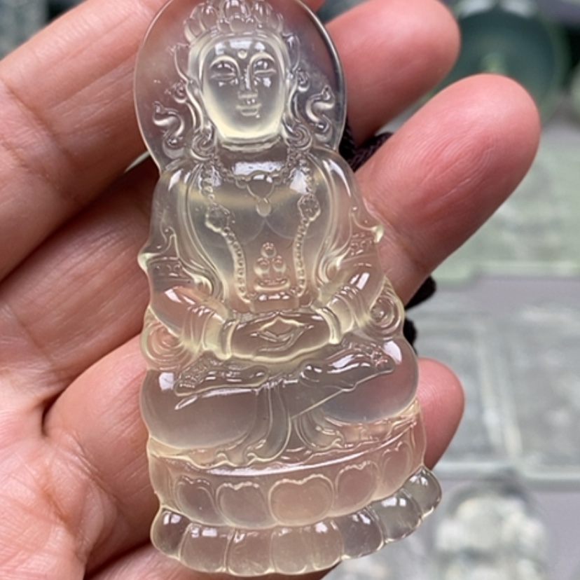 【闪购商品】岫玉吊坠(不含链)未镶嵌