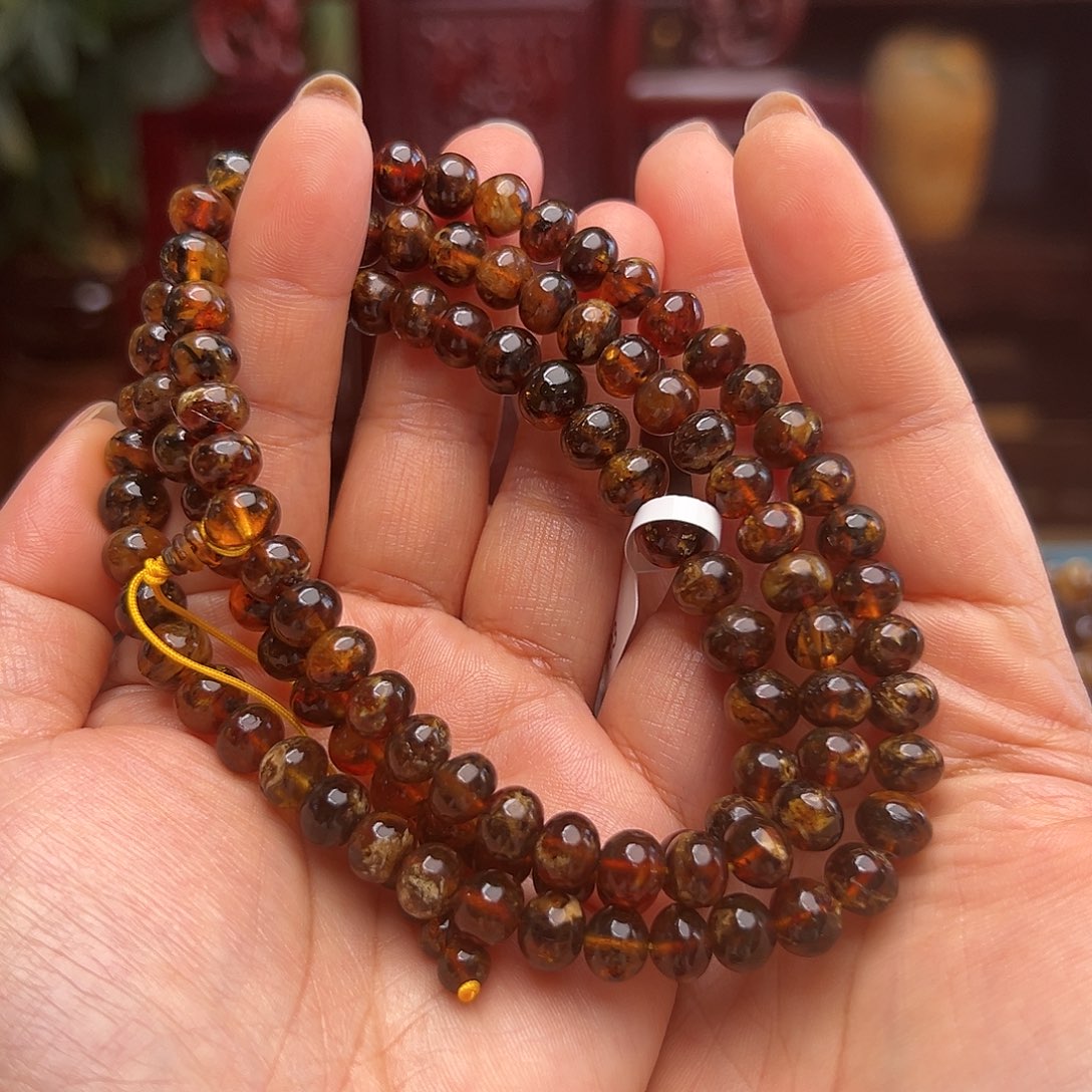 琥珀未镶嵌裸石抚顺琥珀20735八