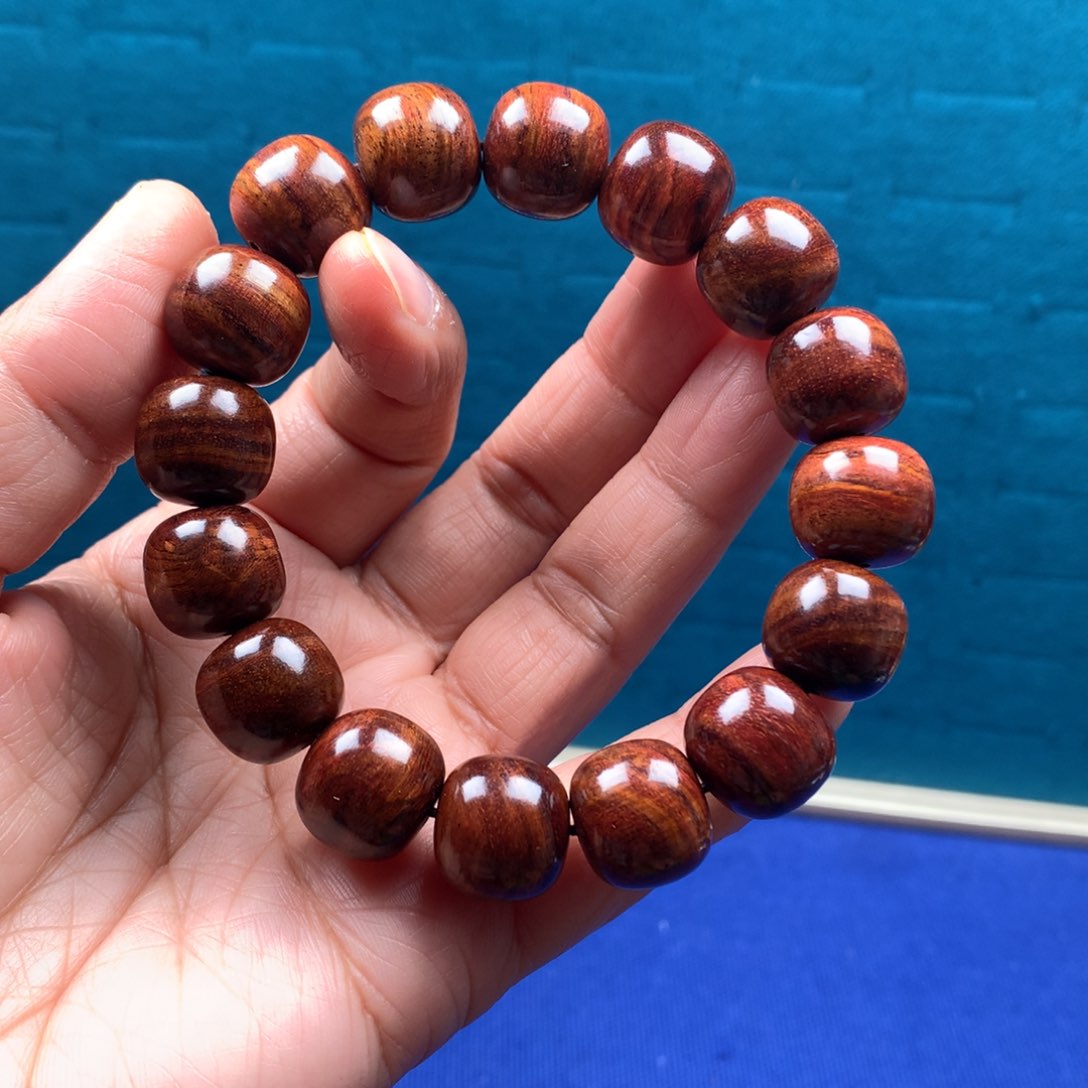 黄花梨/降香黄檀手串/手链1314海南黄花梨手串