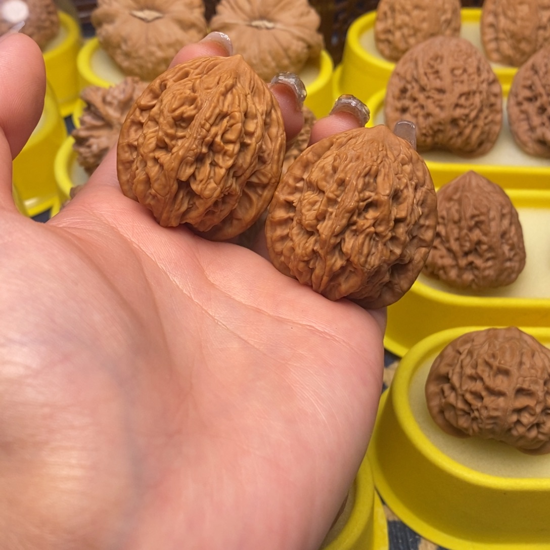 把件文玩核桃37虎头