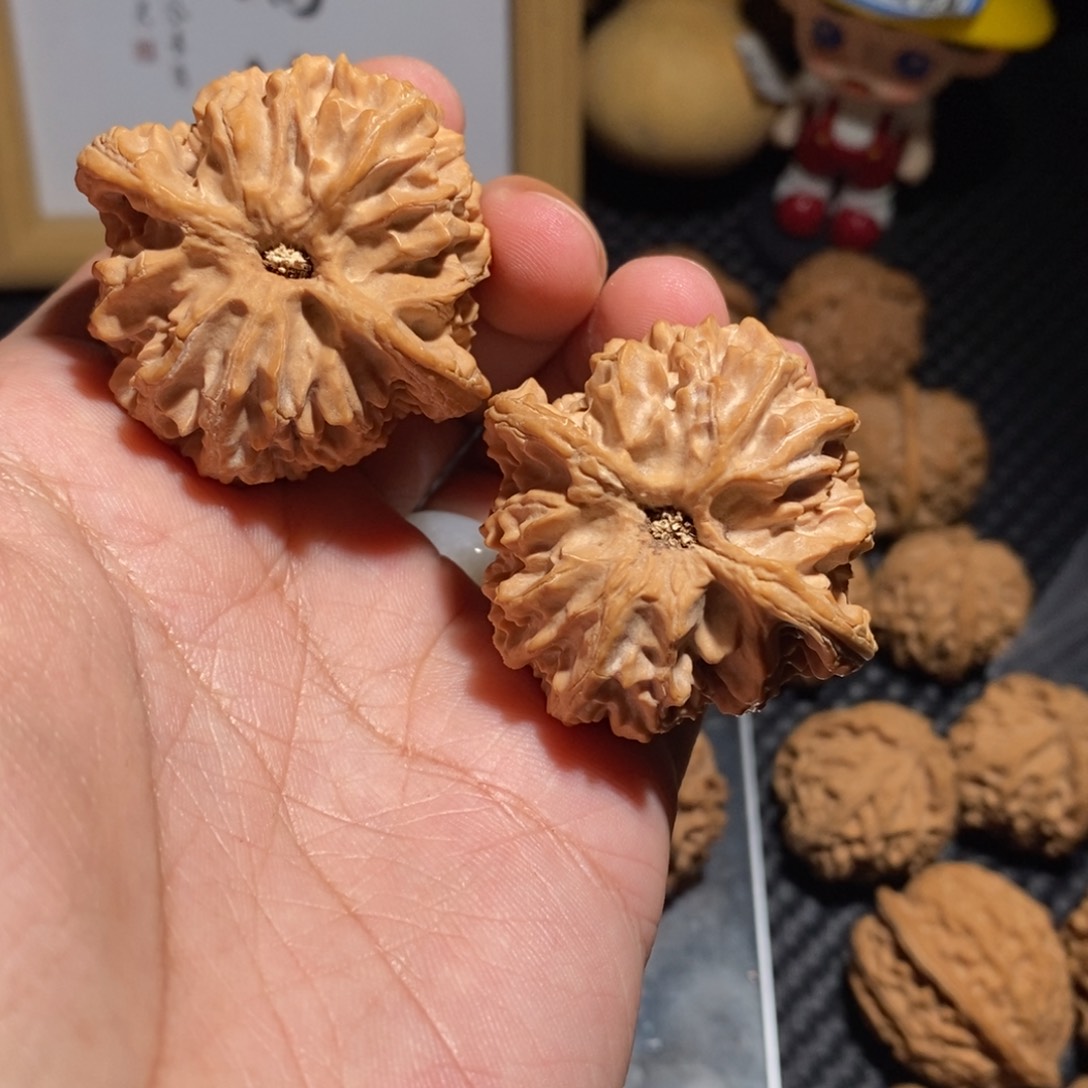 文玩核桃把件球*丶44原装苹果