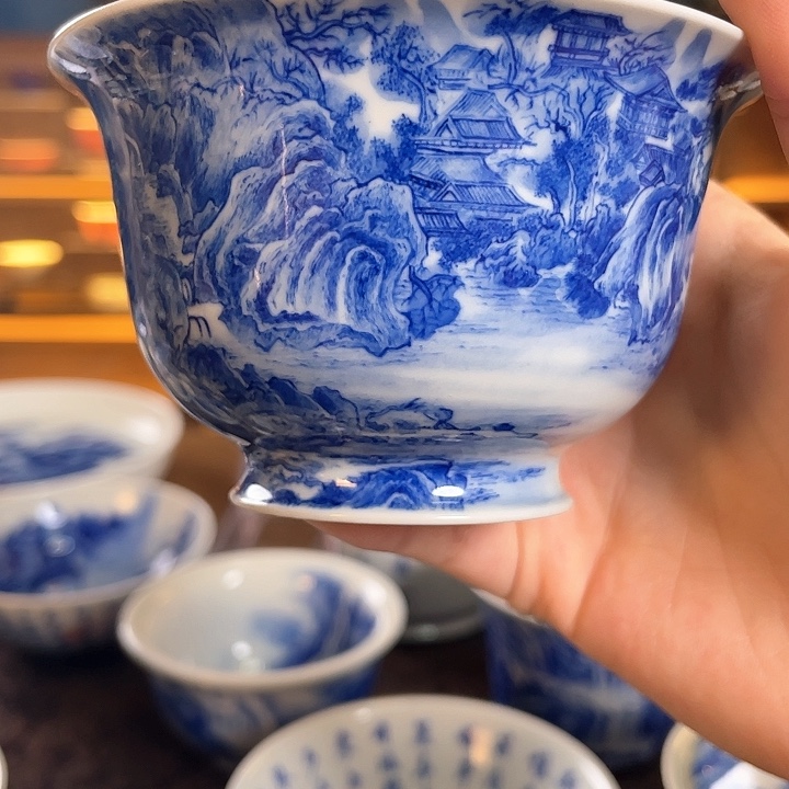 早春图盖碗郭熙！！