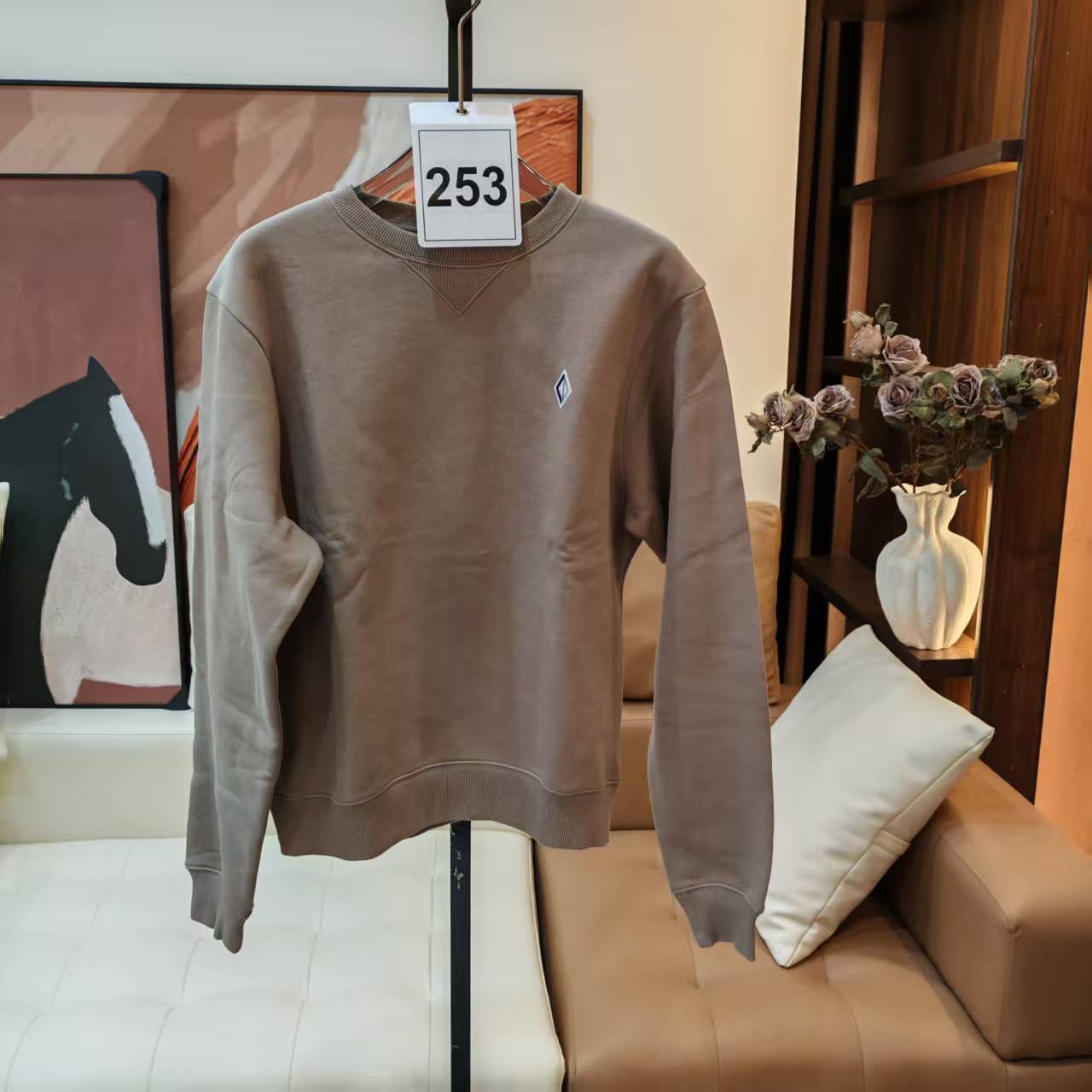 99新 Alexander McQueen/亚历山大·麦昆 联名菱形卫衣253