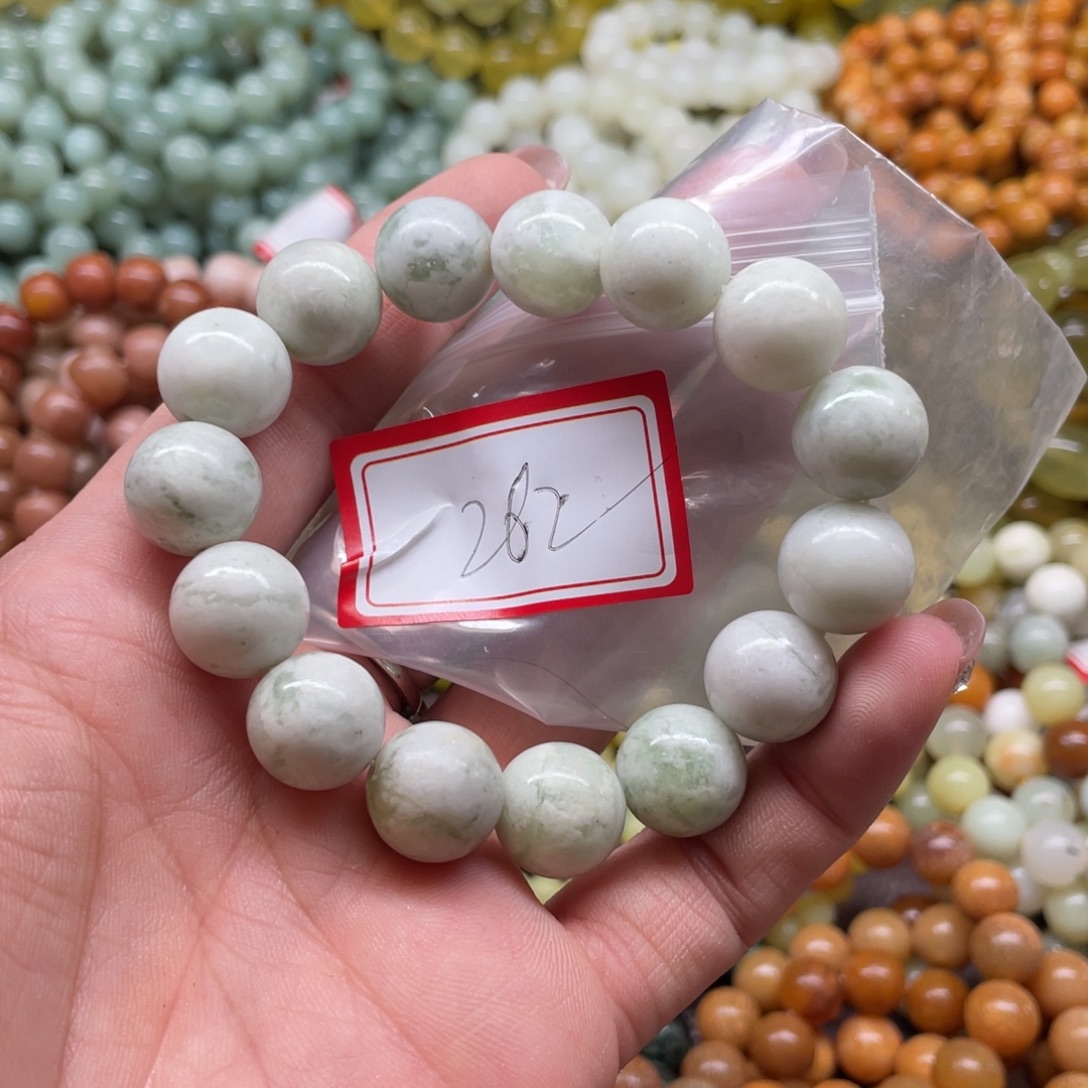 蛇纹石玉未镶嵌手串