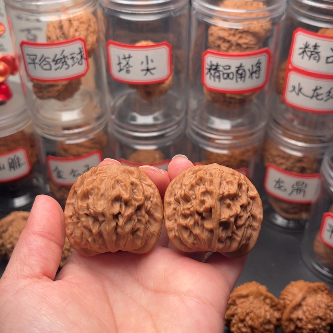 把件文玩核桃42+全品天地狮子头