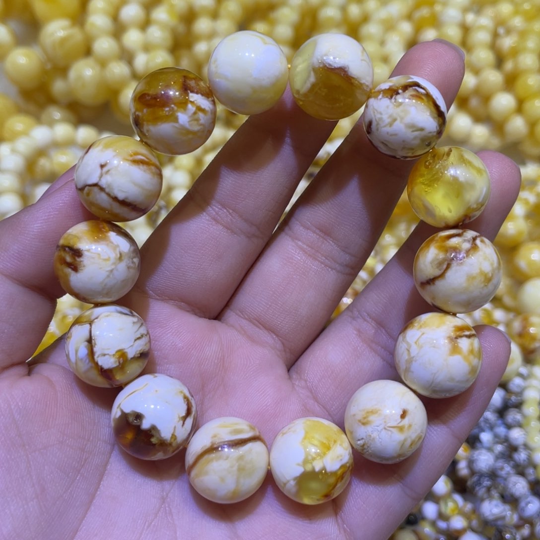 蜜蜡未镶嵌珠宝奇石15.5m