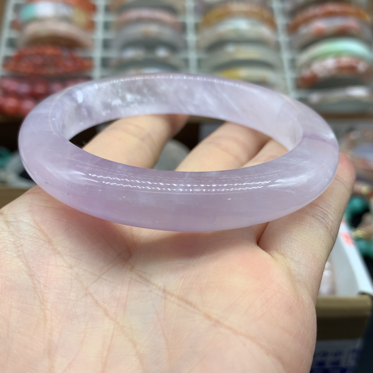 【闪购商品】玛瑙/玉髓手镯未镶嵌糯**子