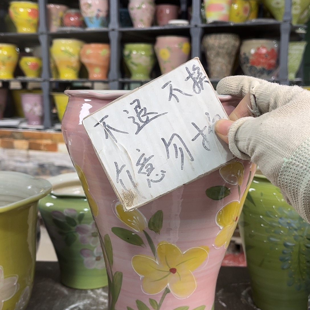 景德镇陶瓷花盆花盆