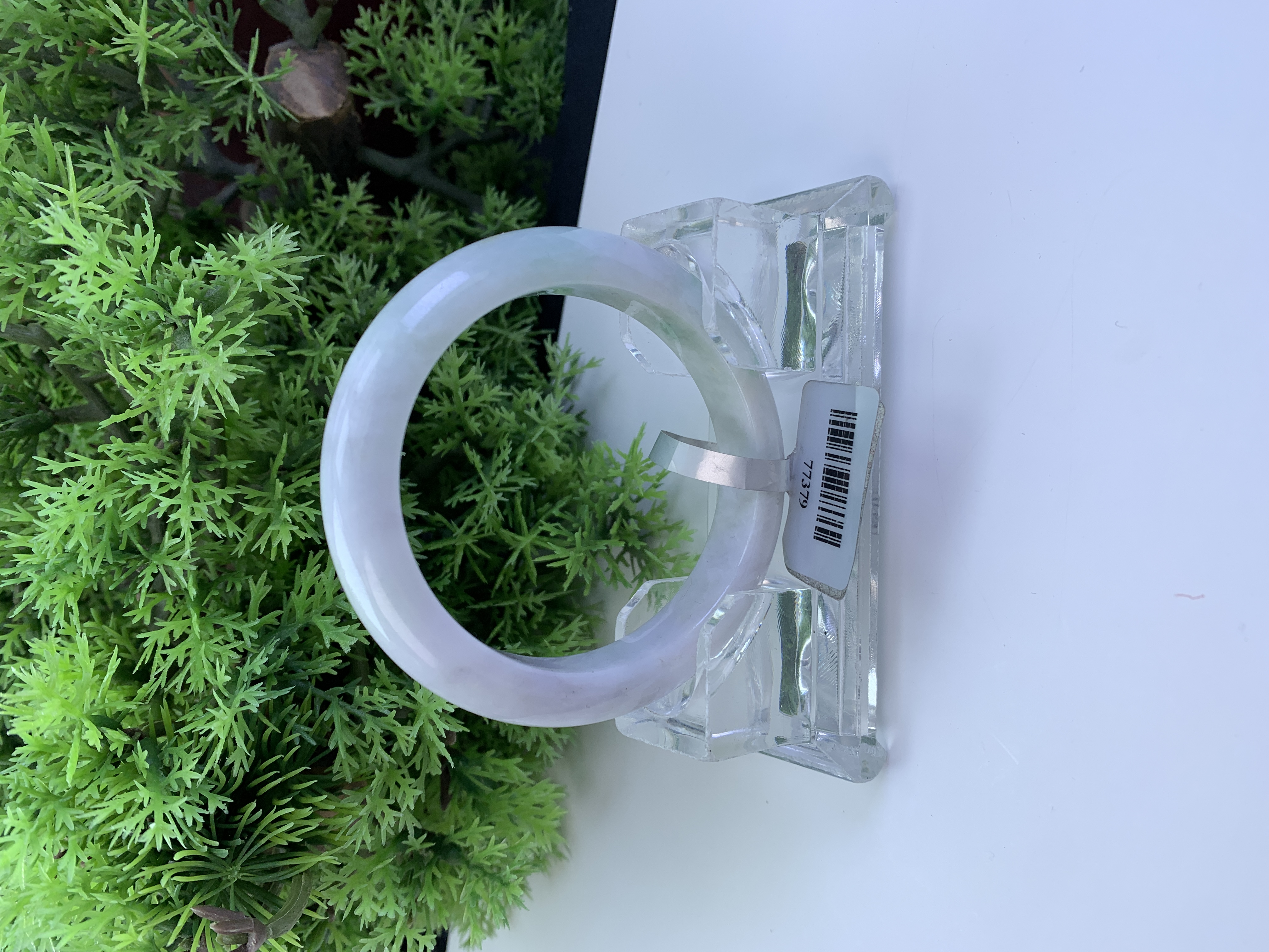 【刘思懿】天然缅甸A货翡翠手镯-I-2