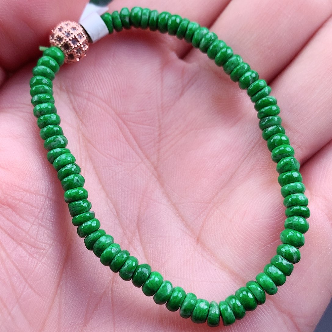 未镶嵌手链翡翠手串料子干