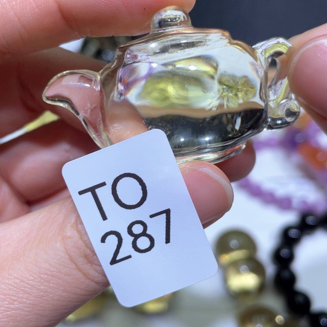 水晶颈饰未镶嵌挂件