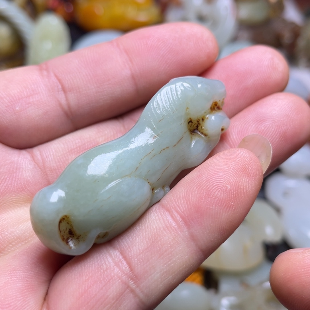 和田玉挂件未镶嵌