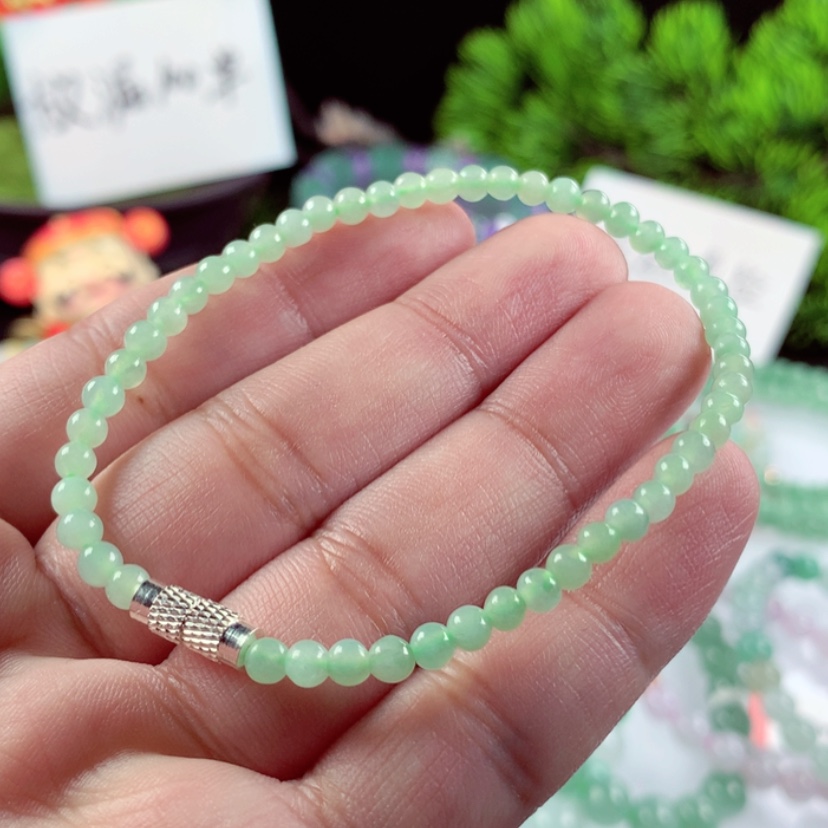 【闪购商品】翡翠毛衣链未镶嵌