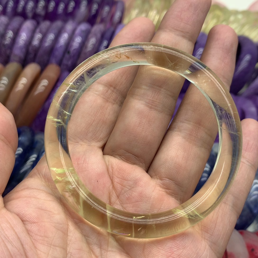 水晶手镯未镶嵌手镯