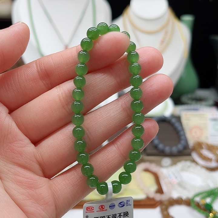 和田玉手链未镶嵌