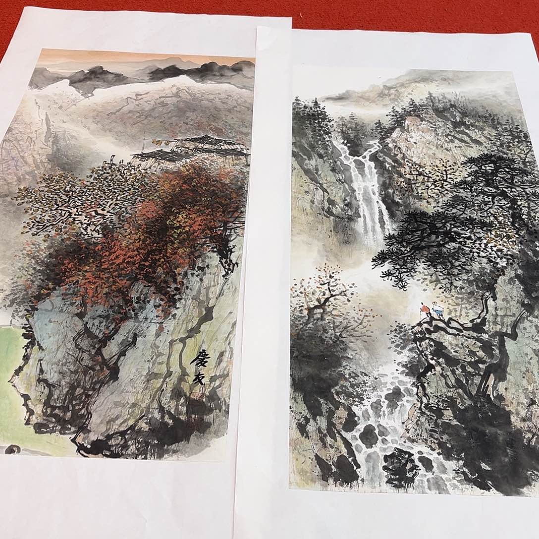 国画手绘作品国画作品