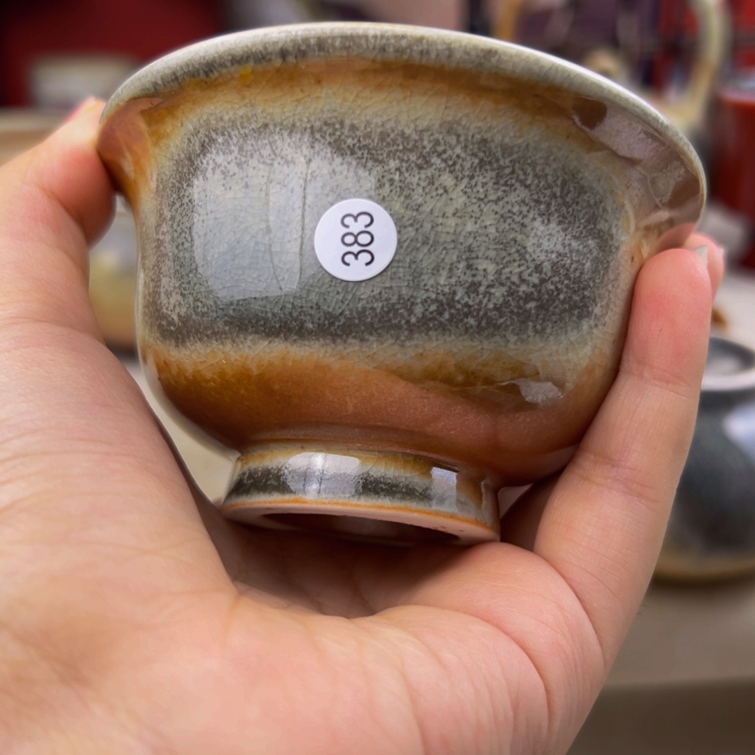 杯纯手工柴烧主人杯