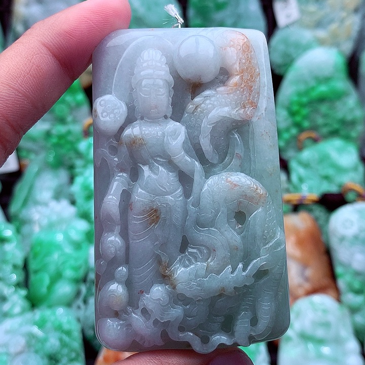 翡翠吊坠(不含链)未镶嵌