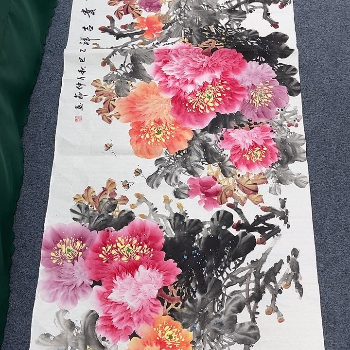 国画宣纸国画纯手绘作品