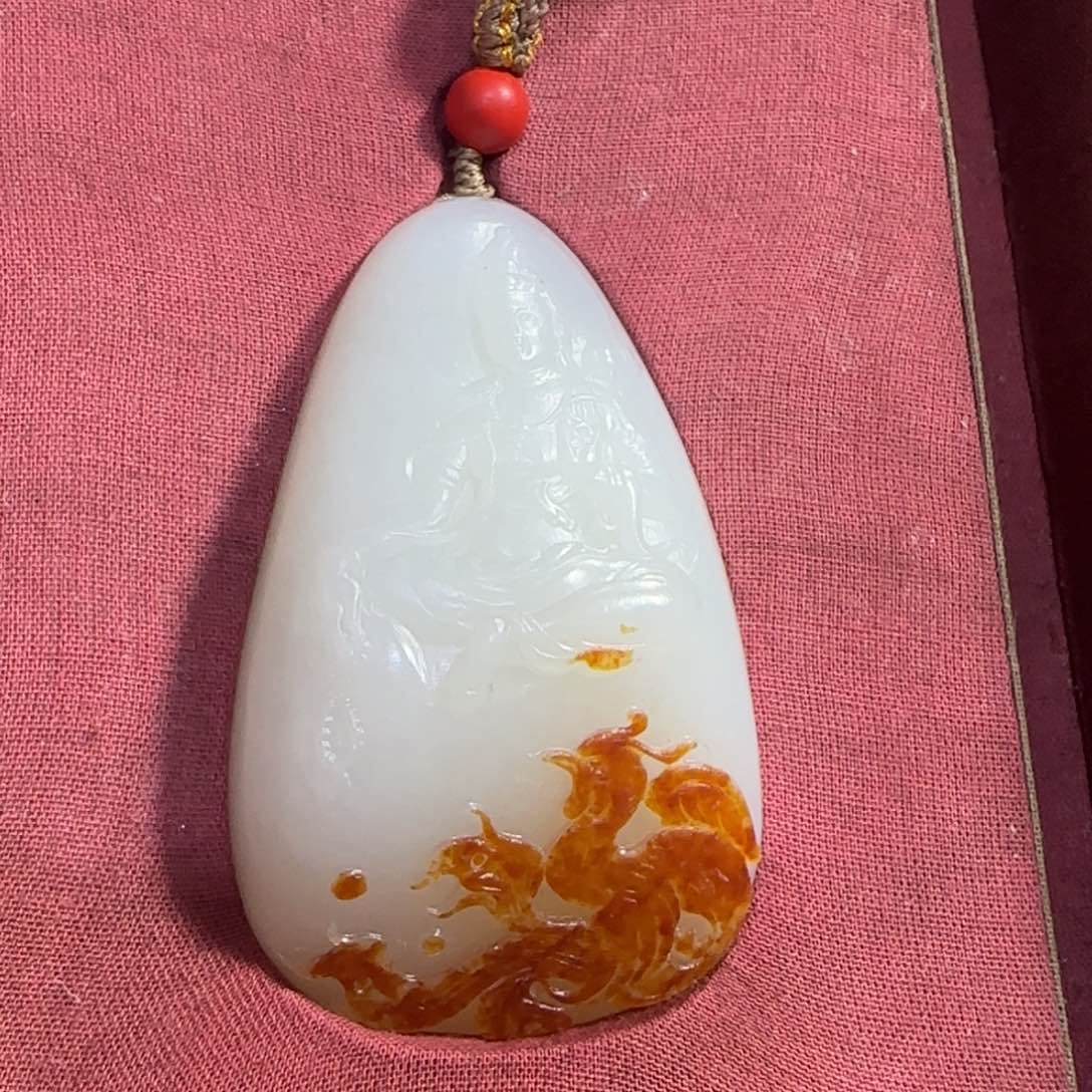 和田玉挂件未镶嵌