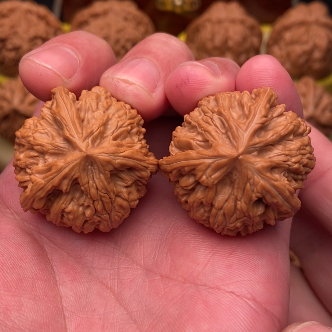 桃核把件御龙粗筋三棱36