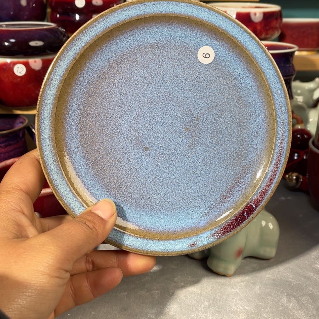 瓷片纯手工制作……微微瑕