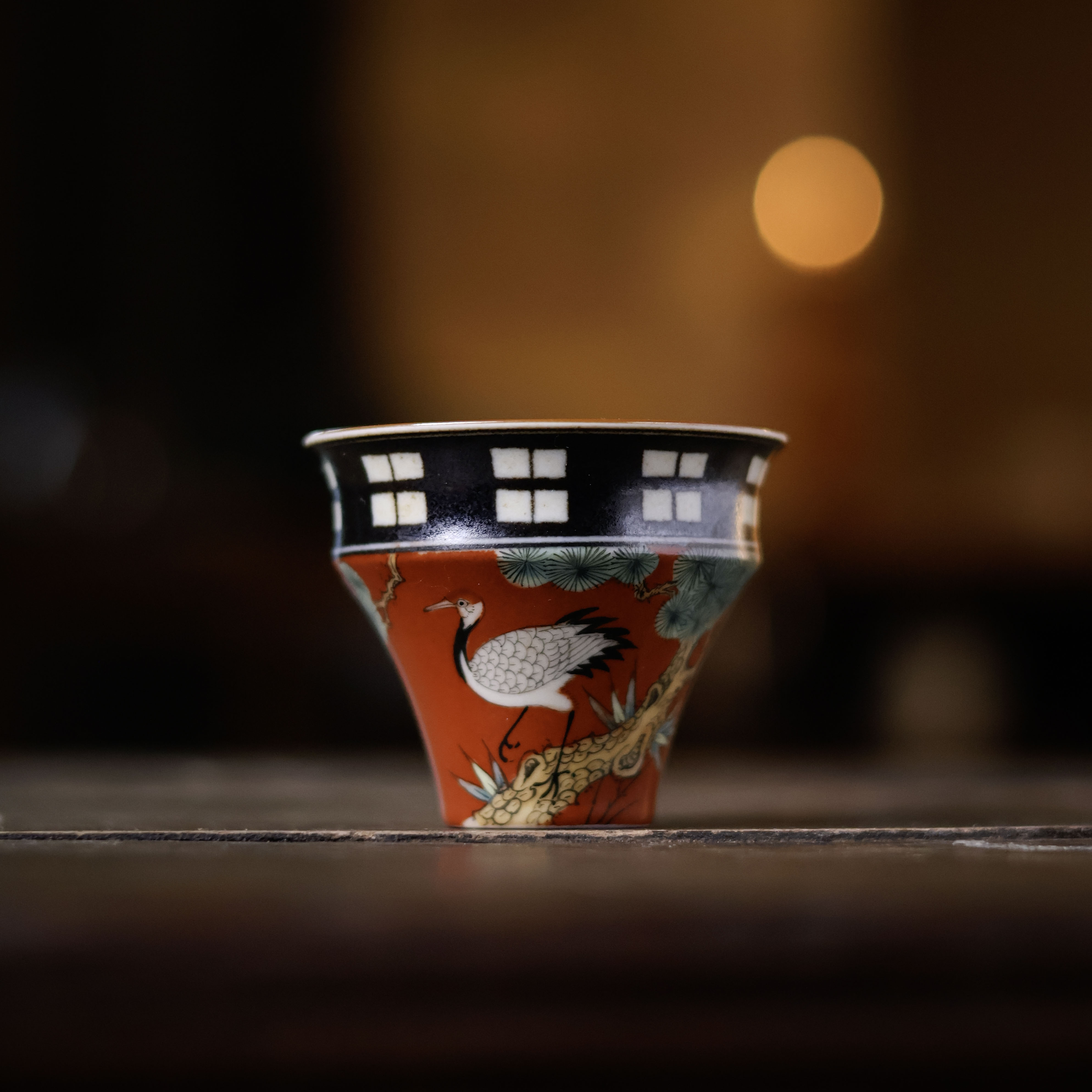 【非遗好物】松鹤延年茶杯（霖溪0098）