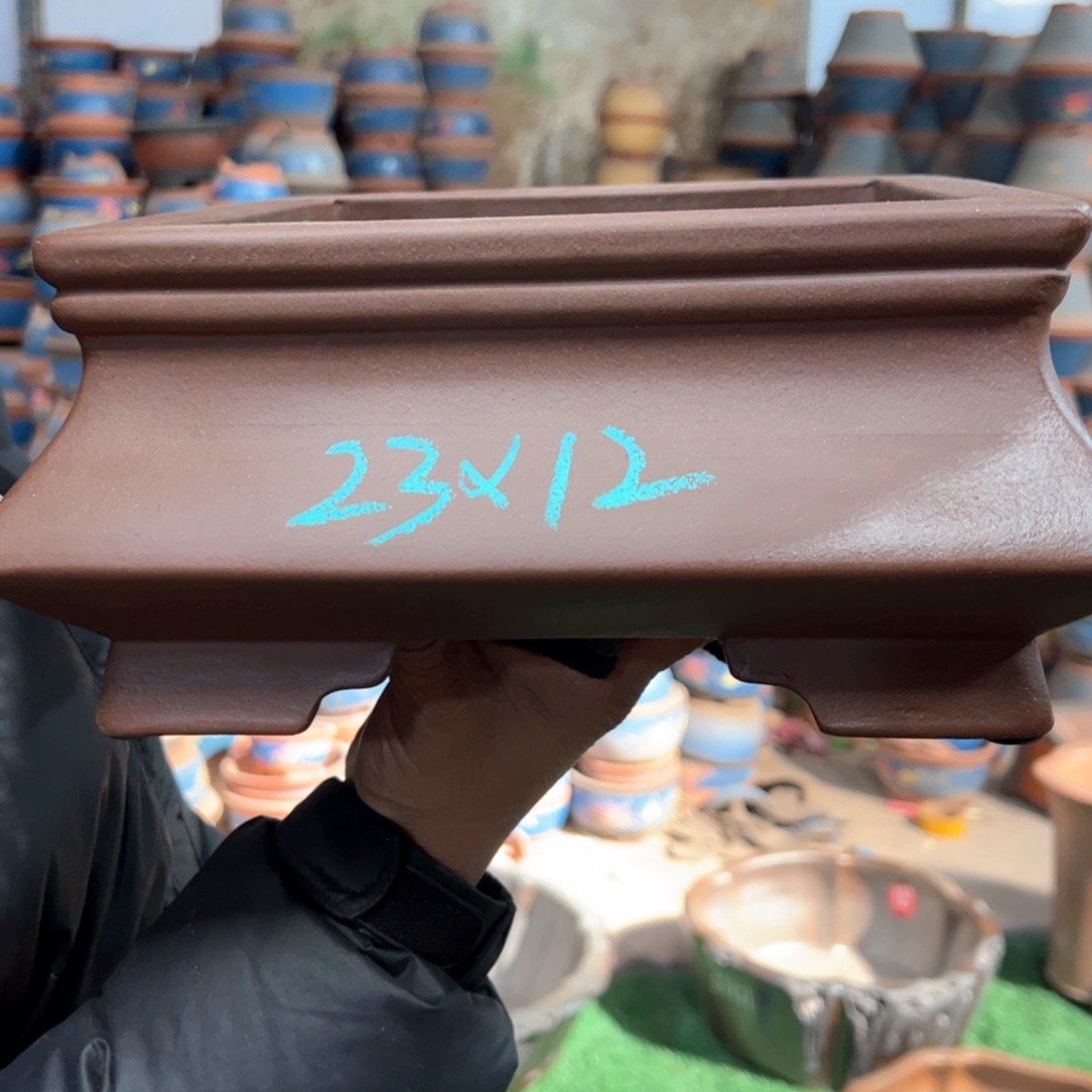 紫砂花盆紫砂花盆