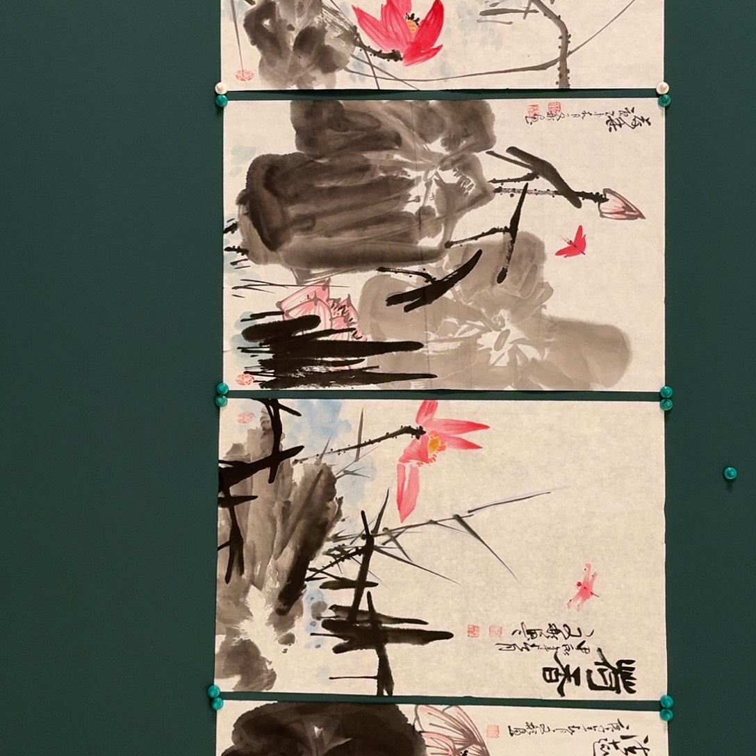 国画溥文彬老师的作品