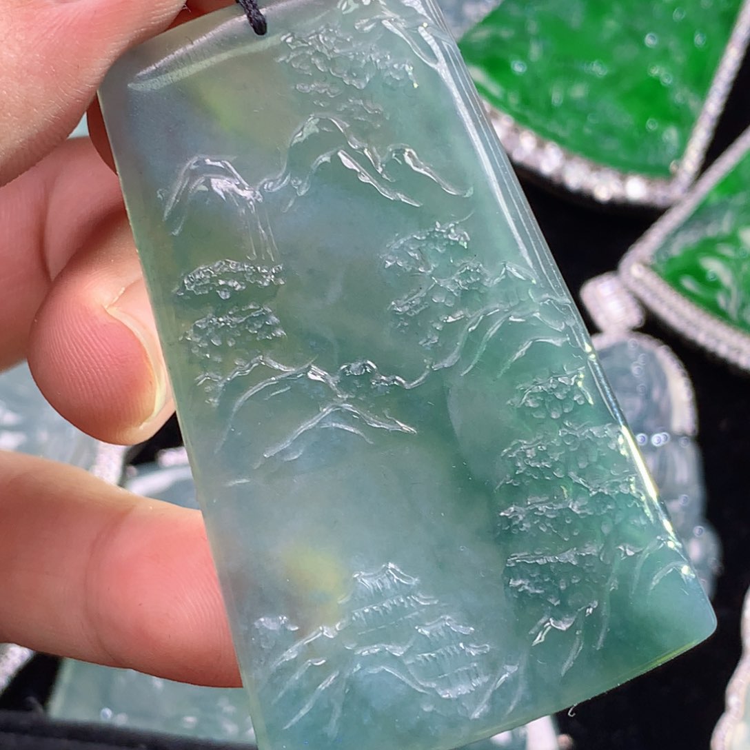 【闪购商品】翡翠颈饰未镶嵌翡翠