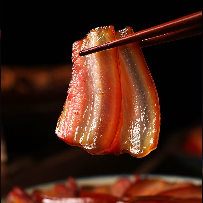 正宗安化农村烟熏腊肉散装腌制五花成品