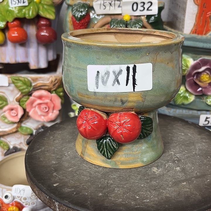 粗陶材质多肉花盆