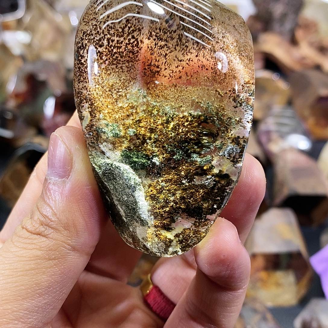 【闪购商品】车挂未镶嵌水晶海*天然水晶原石