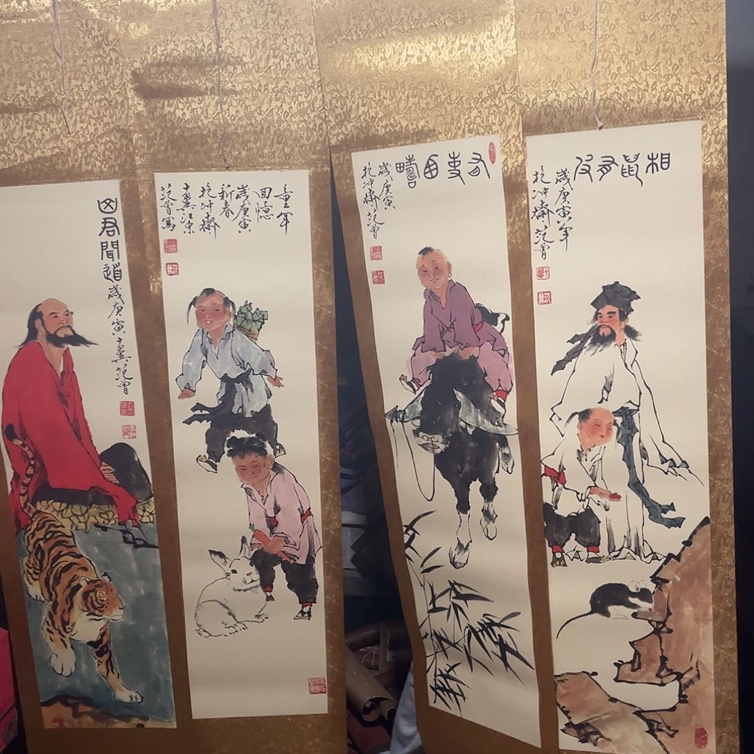 老家的货没有坏的年画