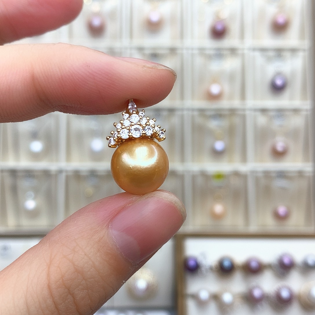 淡水珍珠颈饰合金