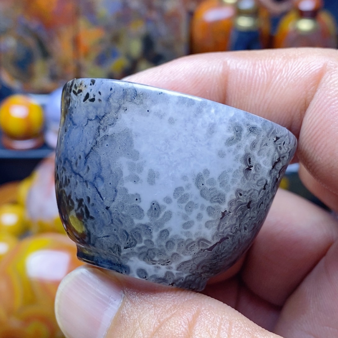 一***庄玛瑙/玉髓未镶嵌摆件