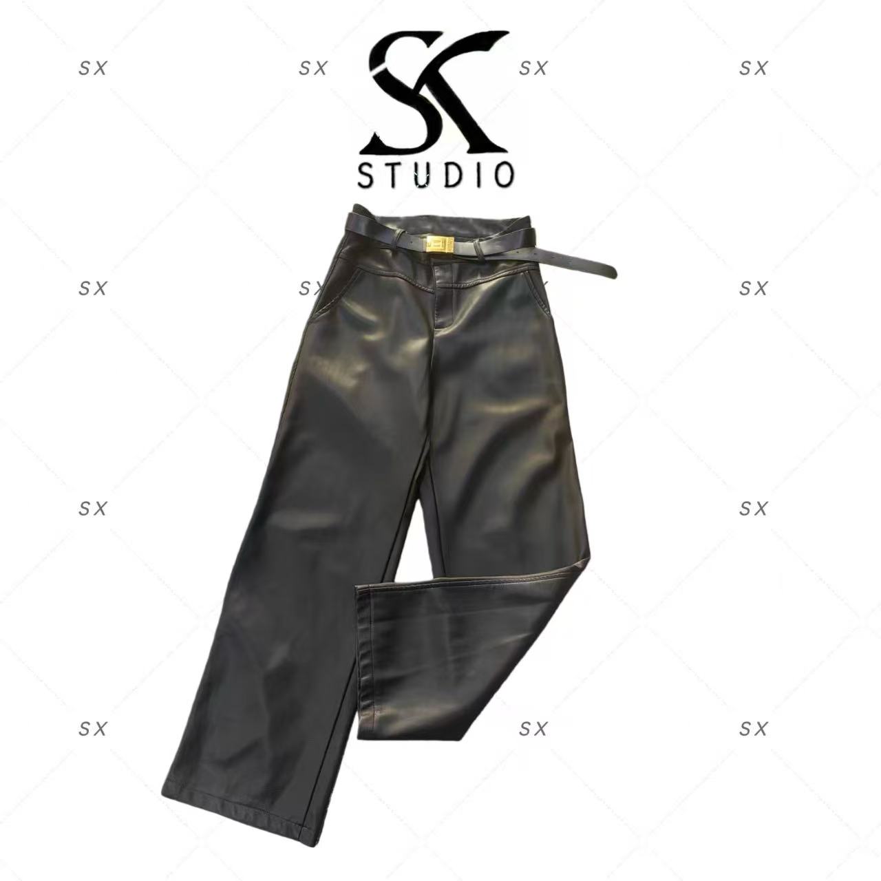 8763轻奢女款时尚裤子XZY-C