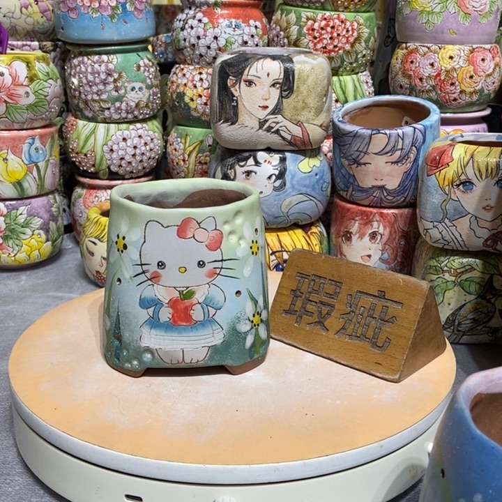 景德镇艺术手绘作品