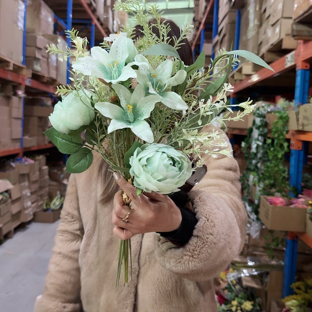 214号「闪购」仿真花，公主请下单