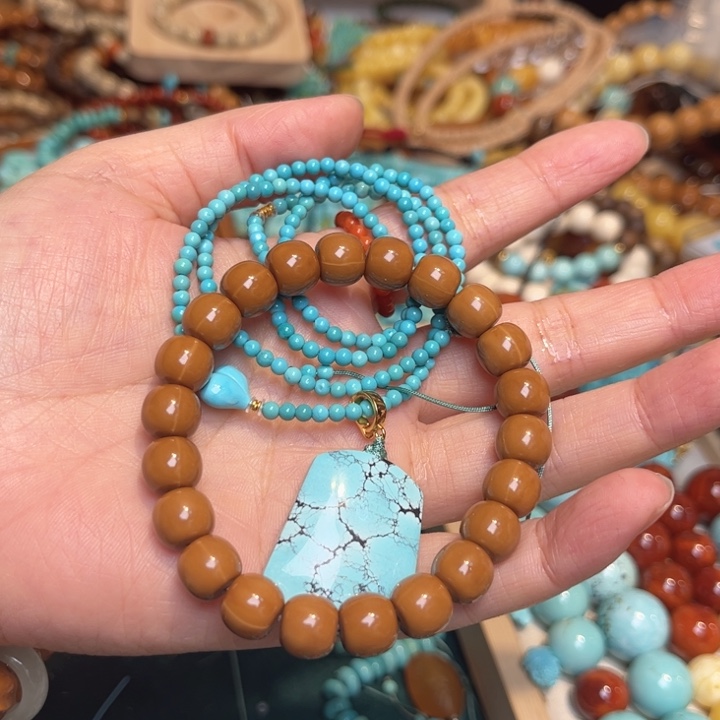 小***胖猴头核桃手串在一起就