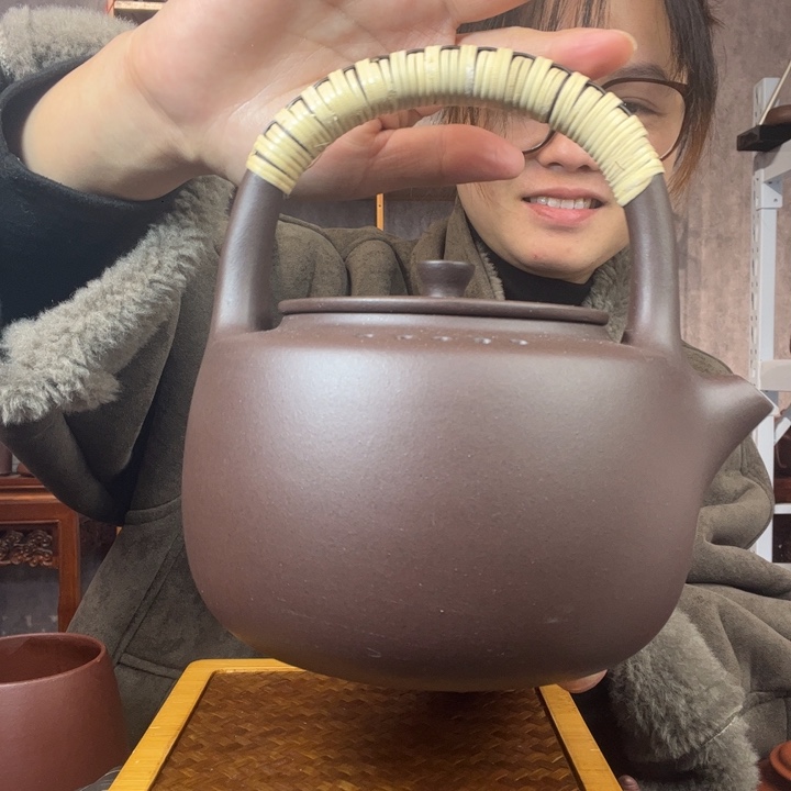 茶杯紫砂冬*原矿紫砂杯