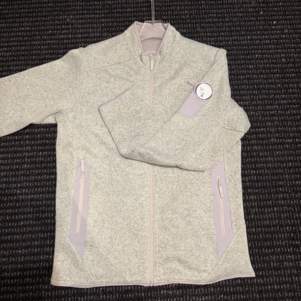 【阿祖】户外机能立领抓绒拉链外套带口袋情侣款长袖保暖打底衫