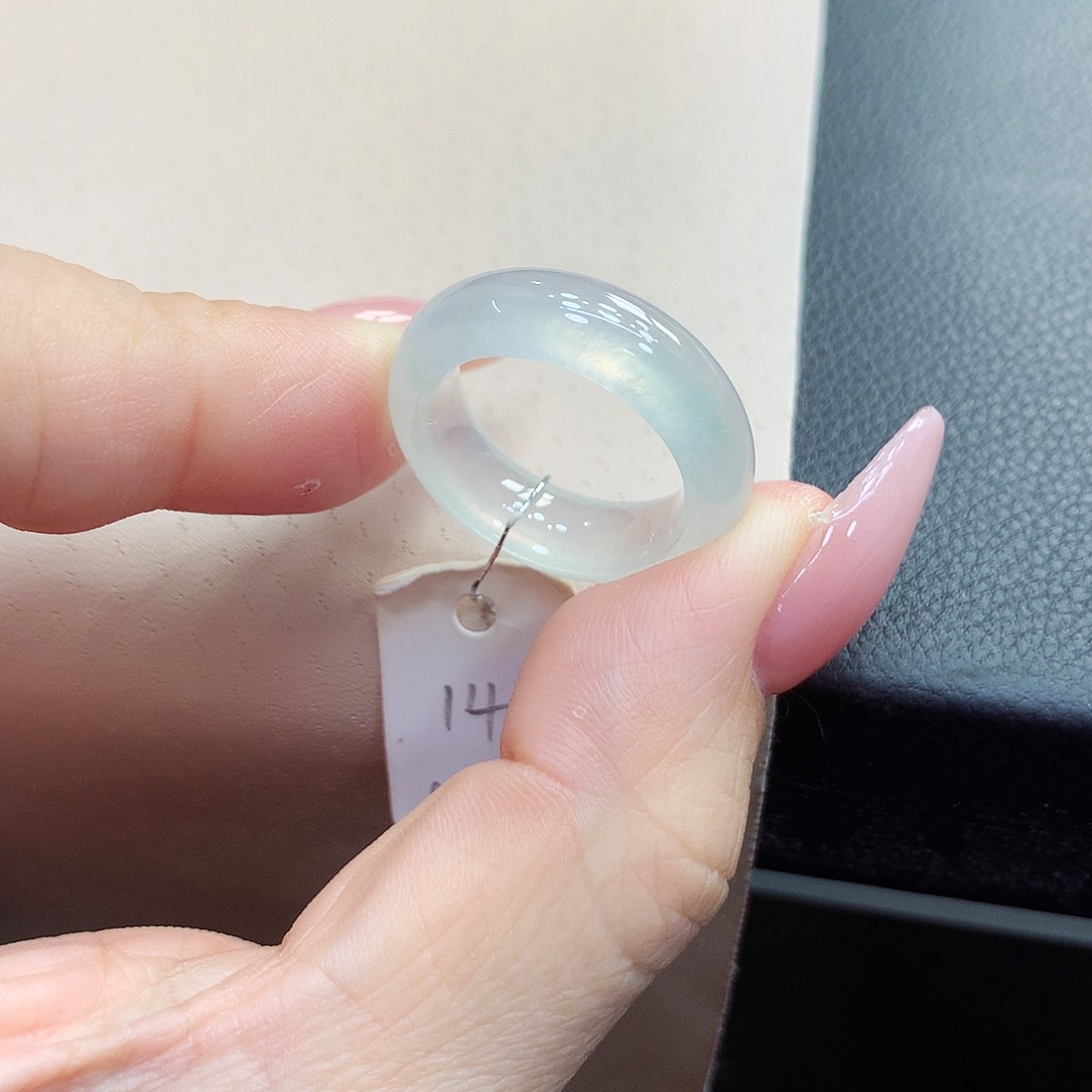 未镶嵌戒指翡翠14号